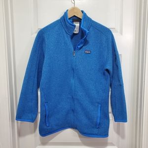 Patagonia large blue sweater jacket